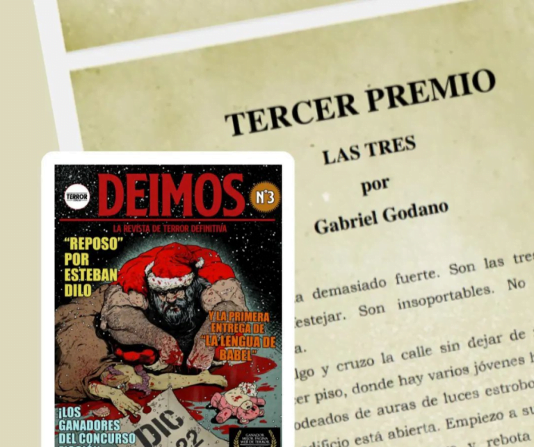 Cuento corto. Tercer premio revista «Deimos»